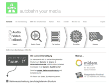 Tablet Screenshot of media-ems.com